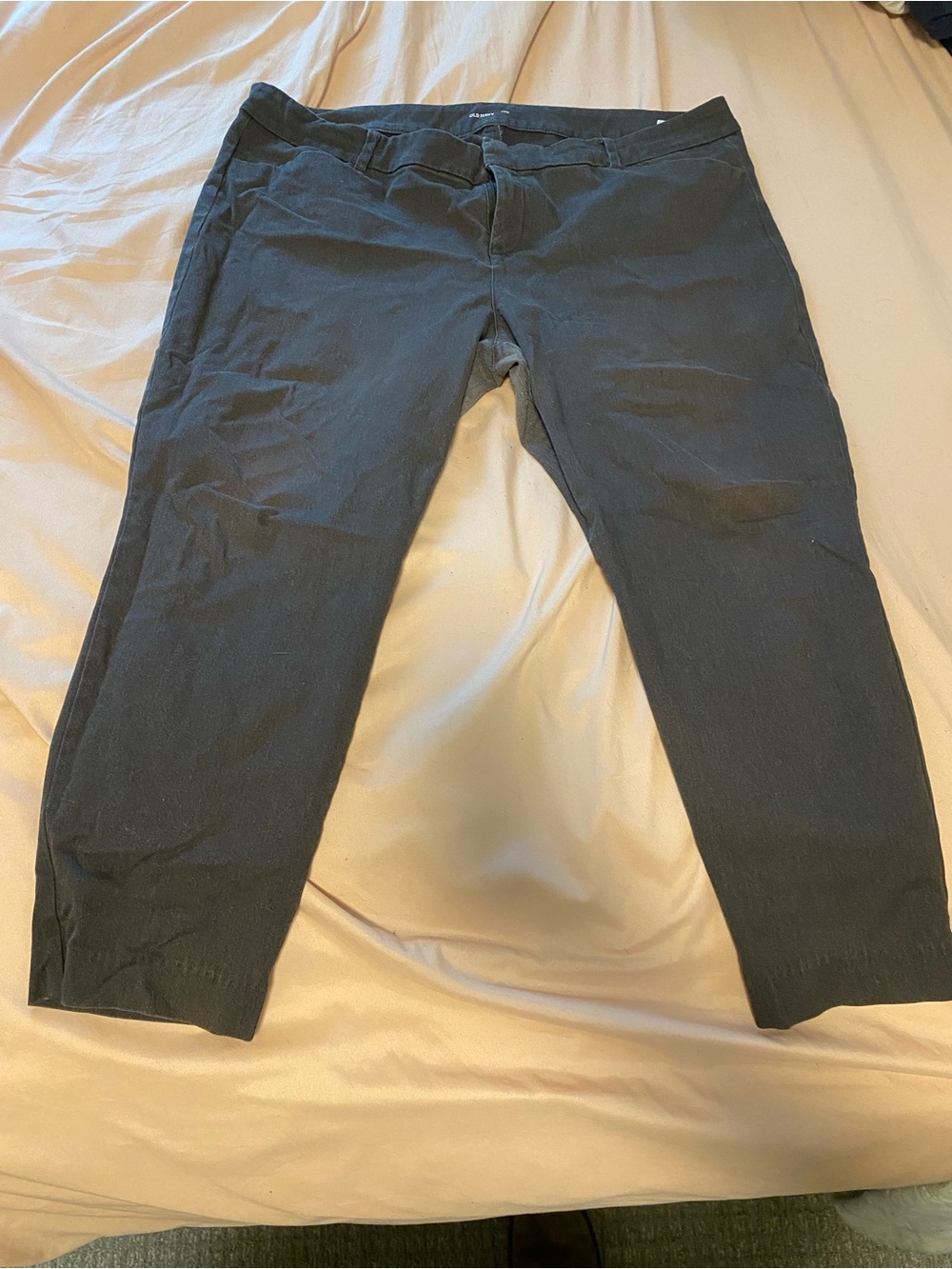 Old Navy Women's Black Cropped Chinos